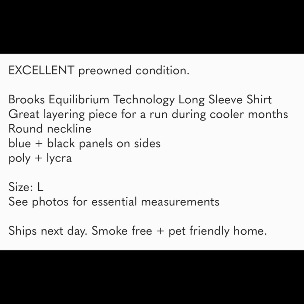 Brooks Equilibrium Technology Long Sleeve View 3